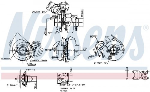 Turbocharger NISSENS