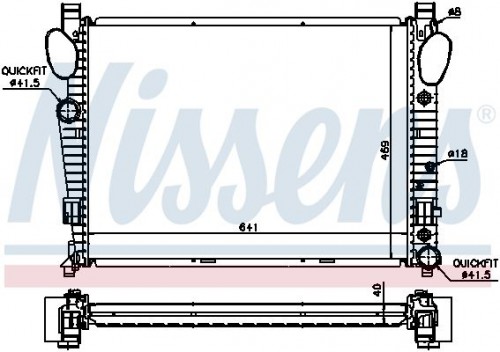 Radiateur NISSENS