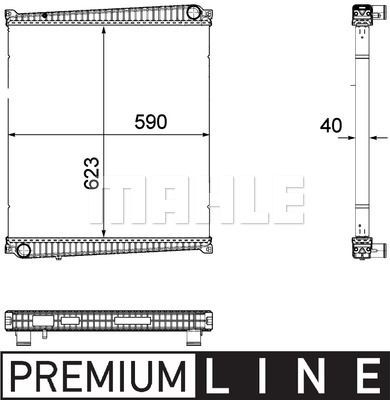 Radiateur MAHLE