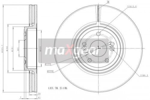 Remschijf MAXGEAR