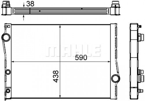 Radiateur MAHLE