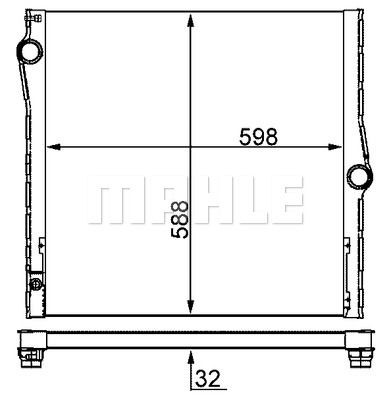 Radiateur MAHLE