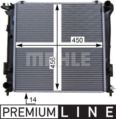 Radiateur MAHLE