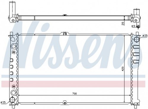 Radiateur NISSENS