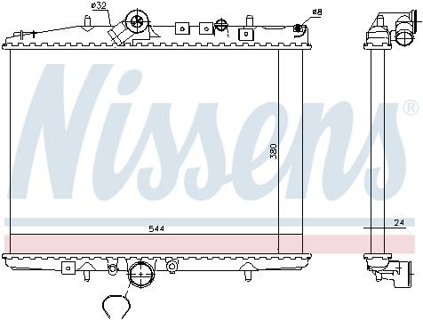 Radiateur NISSENS