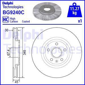 Remschijf DELPHI