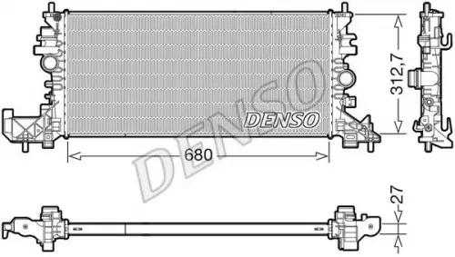 Radiateur DENSO