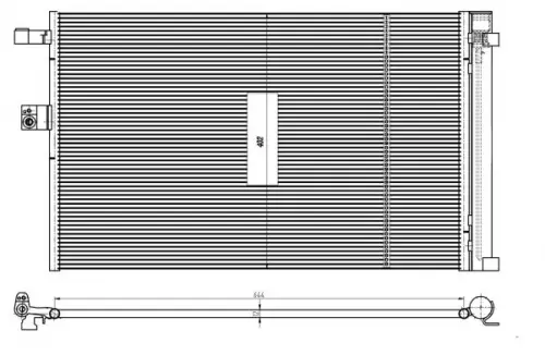 Condensor, airconditioning NRF