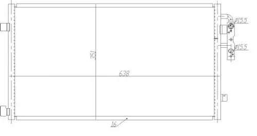 Condensor, airconditioning NRF