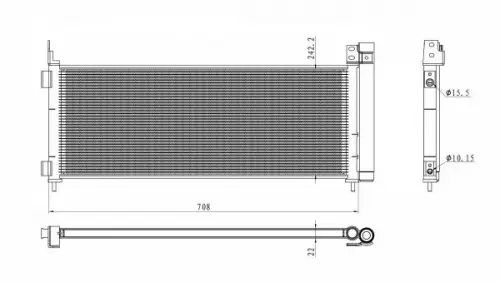 Condensor, airconditioning NRF