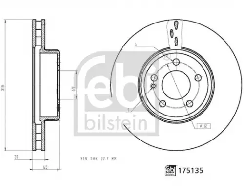 Remschijf FEBI BILSTEIN