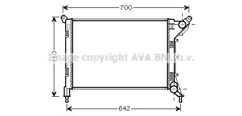 Radiateur AVA QUALITY COOLING