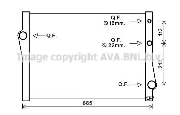 Radiateur AVA QUALITY COOLING