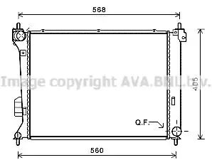 Radiateur AVA QUALITY COOLING