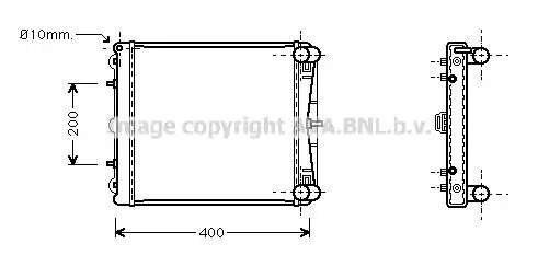 Radiateur AVA QUALITY COOLING