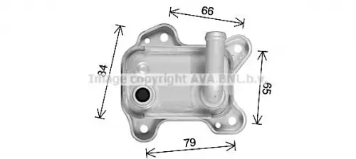 Oliekoeler, motorolie AVA QUALITY COOLING