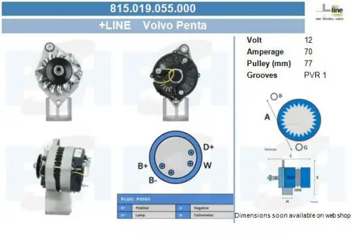 Dynamo / Alternator BV PSH