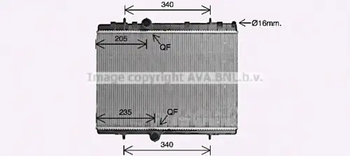 Radiateur AVA QUALITY COOLING