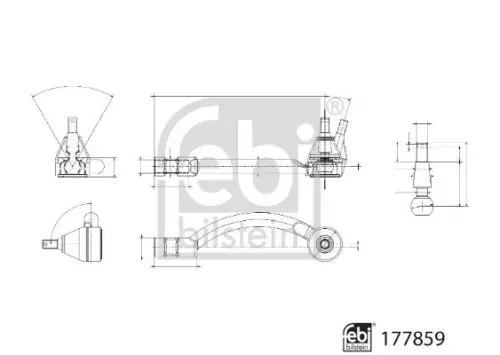 Spoorstangeind FEBI BILSTEIN