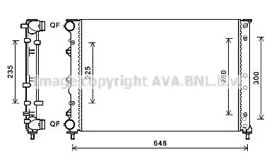 Radiateur AVA QUALITY COOLING