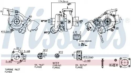 Turbocharger NISSENS