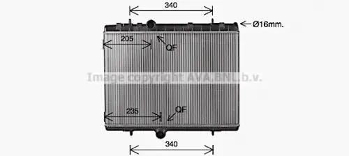 Radiateur AVA QUALITY COOLING