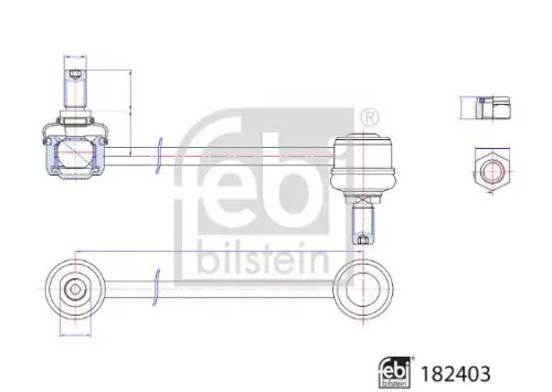 Stabilisatorstang FEBI BILSTEIN