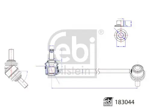 Stabilisatorstang FEBI BILSTEIN