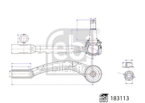 Spoorstangeind FEBI BILSTEIN