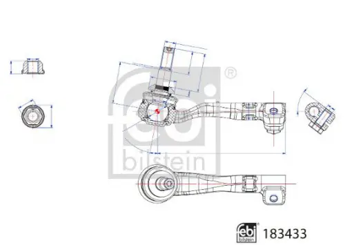 Spoorstangeind FEBI BILSTEIN