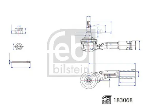 Spoorstangeind FEBI BILSTEIN