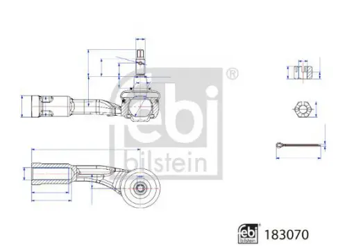 Spoorstangeind FEBI BILSTEIN