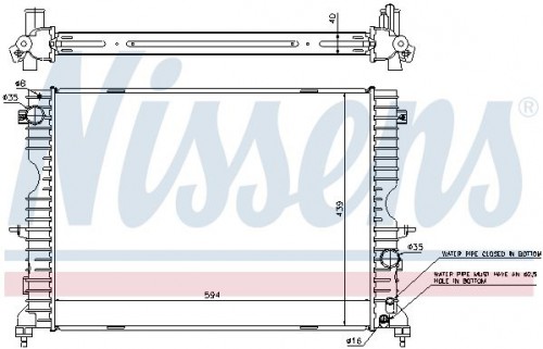 Radiateur NISSENS