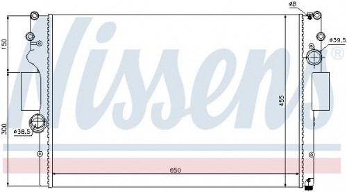 Radiateur NISSENS