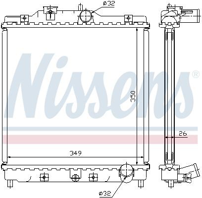 Radiateur NISSENS