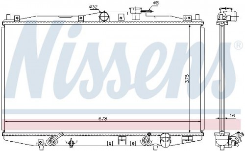 Radiateur NISSENS
