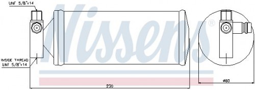 Droger, airconditioning NISSENS