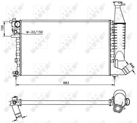 Radiateur NRF