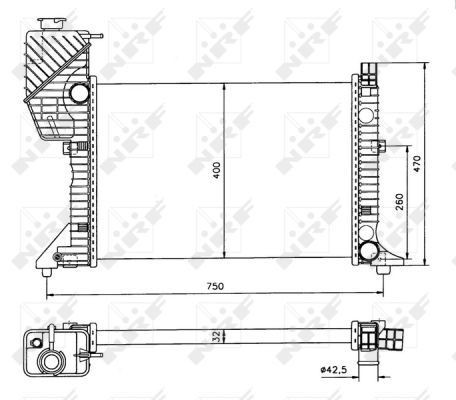 Radiateur NRF