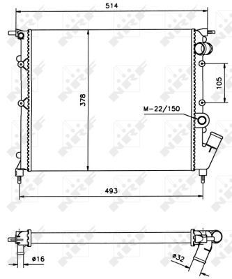 Radiateur NRF