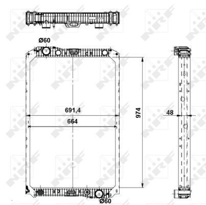 Radiateur NRF