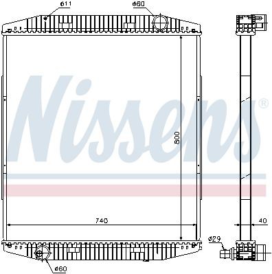 Radiateur NISSENS