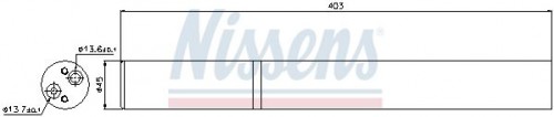 Droger, airconditioning NISSENS