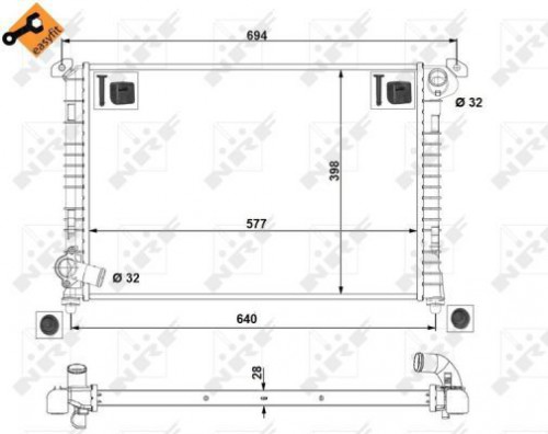 Radiateur NRF