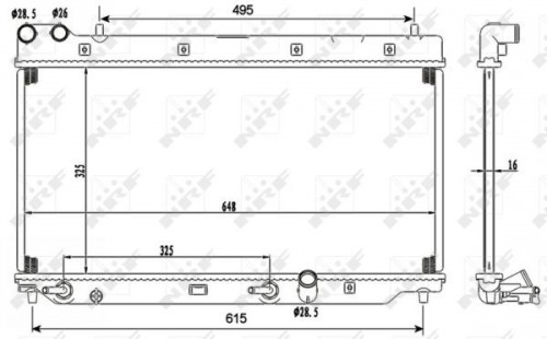 Radiateur NRF