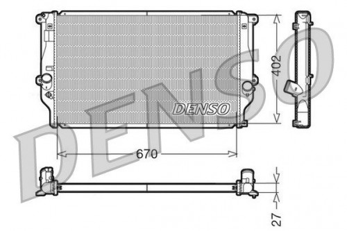 Radiateur DENSO