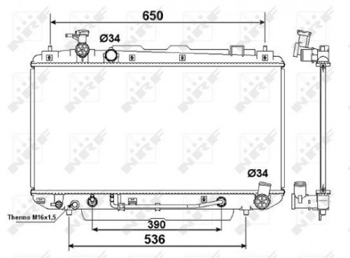 Radiateur NRF