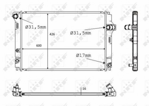 Radiateur NRF