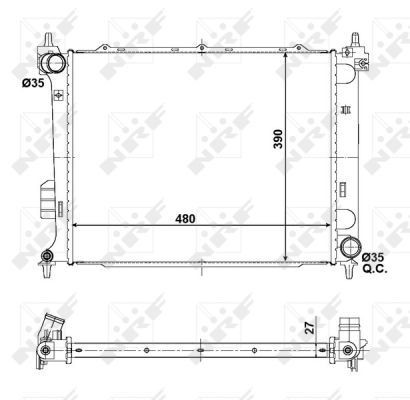 Radiateur NRF