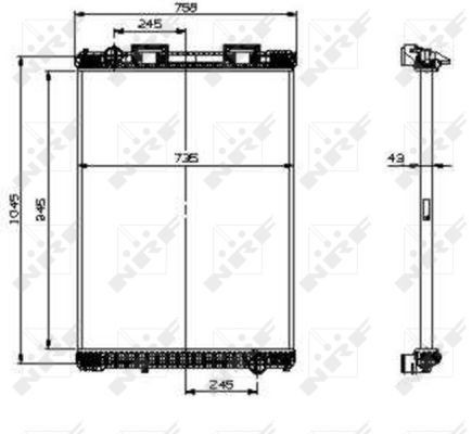 Radiateur NRF